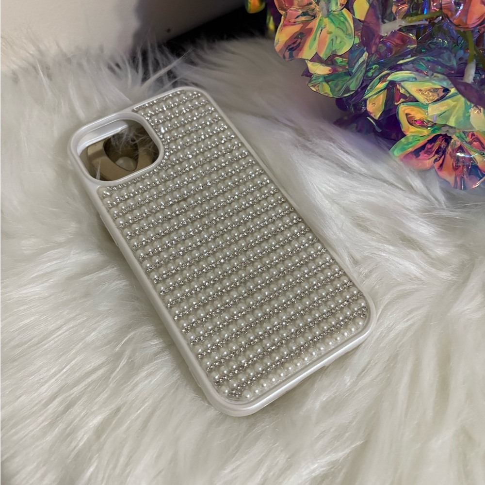 Elegant Pearl White Phone Case
